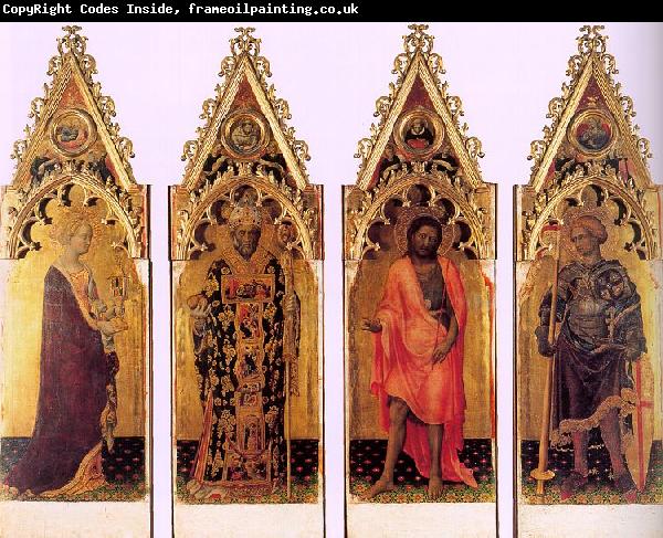 GELDER, Aert de Four Saints of the Poliptych Quaratesi dg